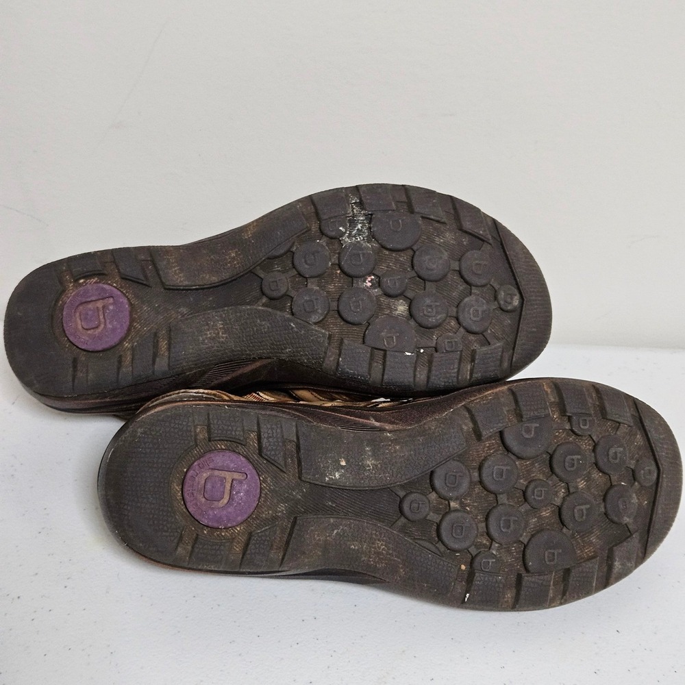 Bionica Malabar Leather Sandals Women 7 Brown Hiking Walking Gorpcore Utility - Picture 9 of 9